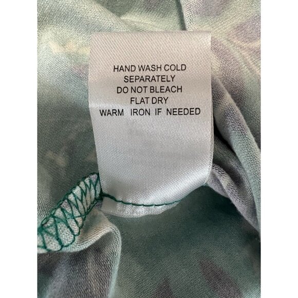 Daniel Rainn Crochet Detail Blouse~Sz 1X~Green Floral~Stitch Fix NWT ~ L11 16 - Picture 10 of 10